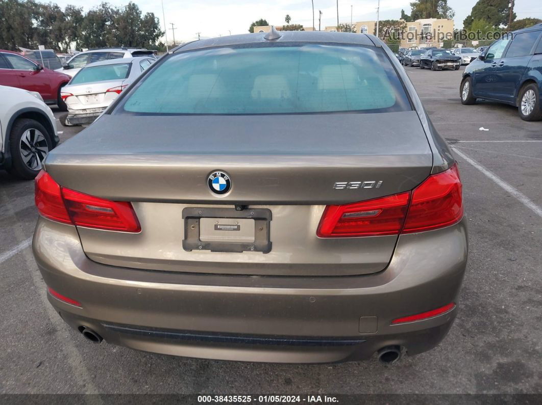 2017 Bmw 530i   Brown vin: WBAJA5C33HG456191