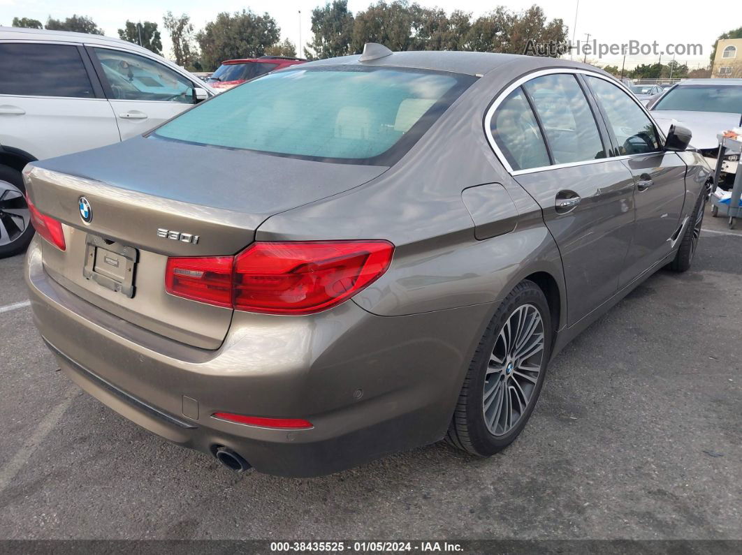 2017 Bmw 530i   Brown vin: WBAJA5C33HG456191