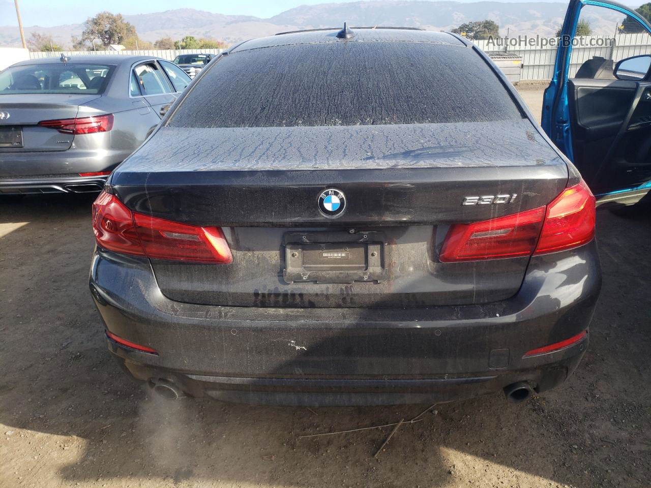 2017 Bmw 530 I Gray vin: WBAJA5C33HG456465