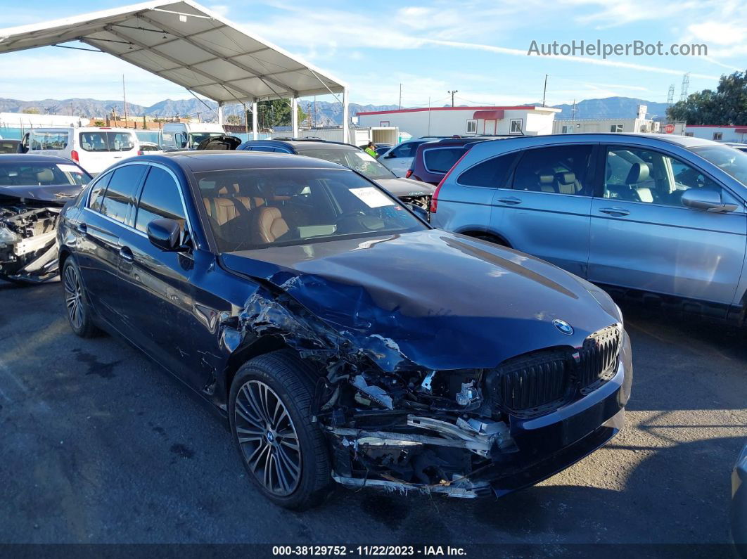 2017 Bmw 530i Black vin: WBAJA5C33HG896105