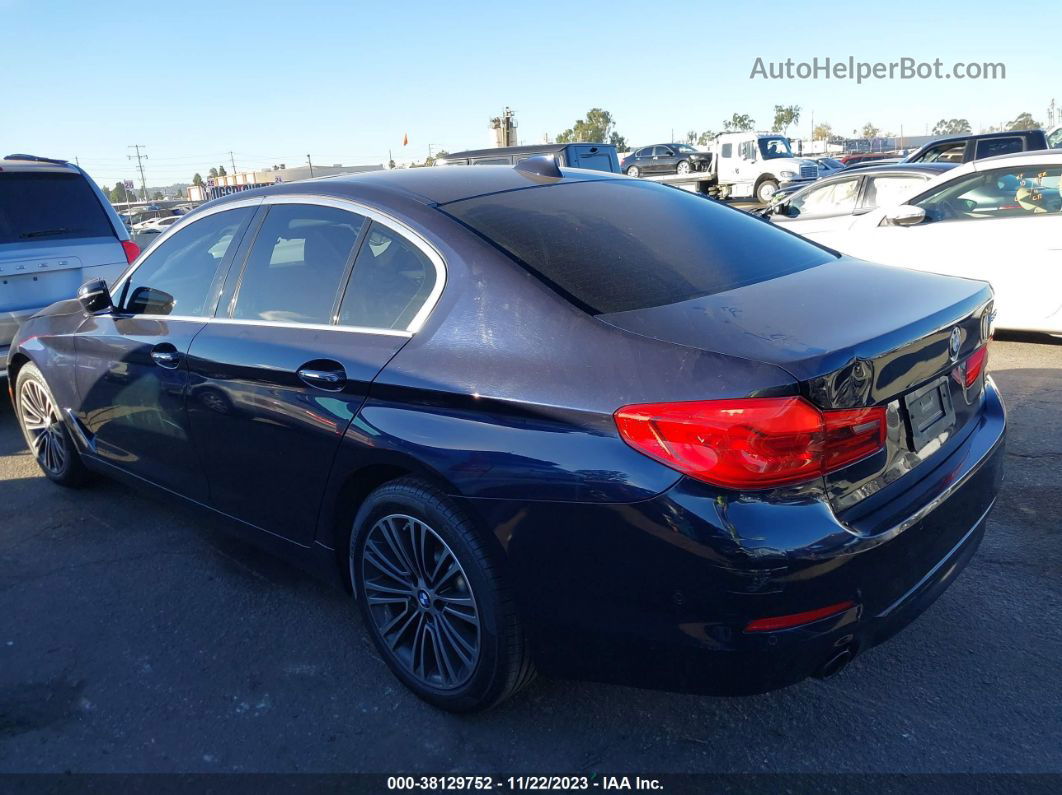 2017 Bmw 530i Black vin: WBAJA5C33HG896105