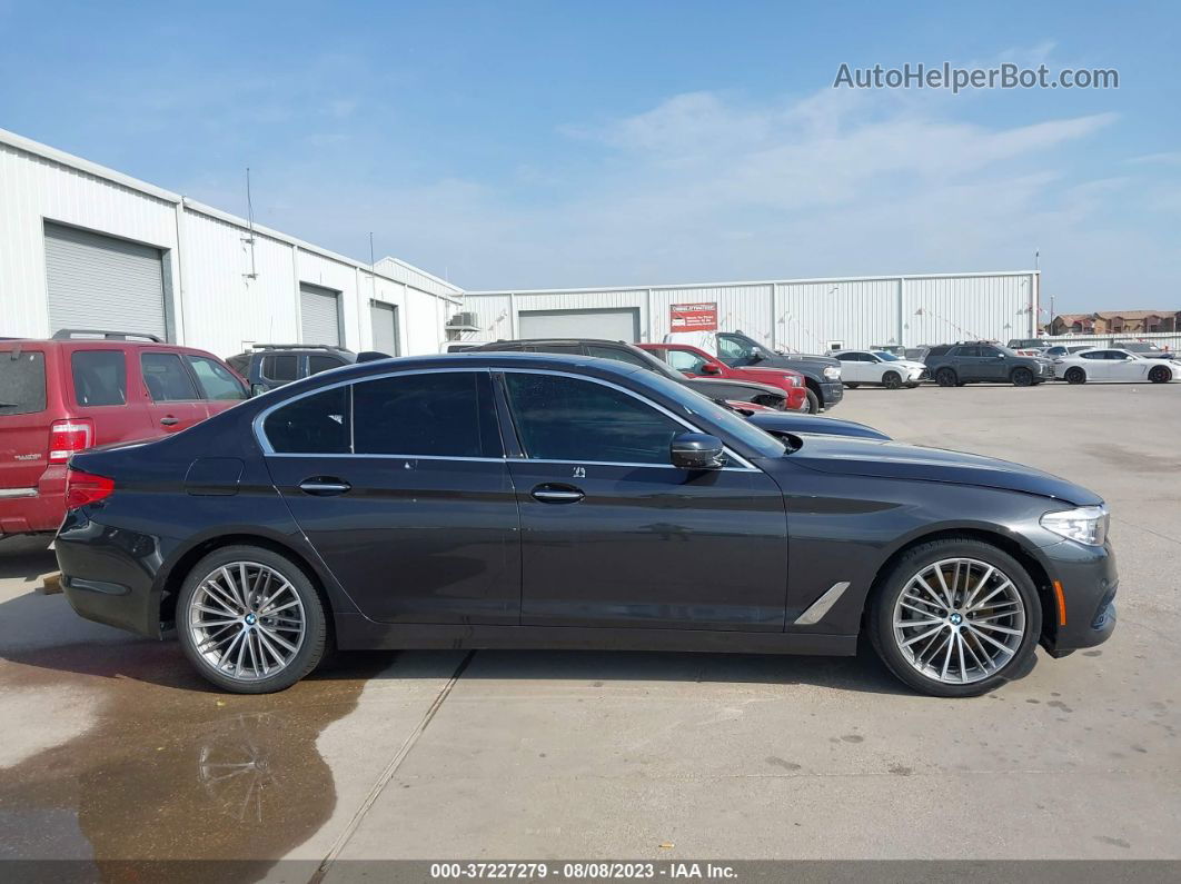 2017 Bmw 5 Series 530i Black vin: WBAJA5C33HG897903