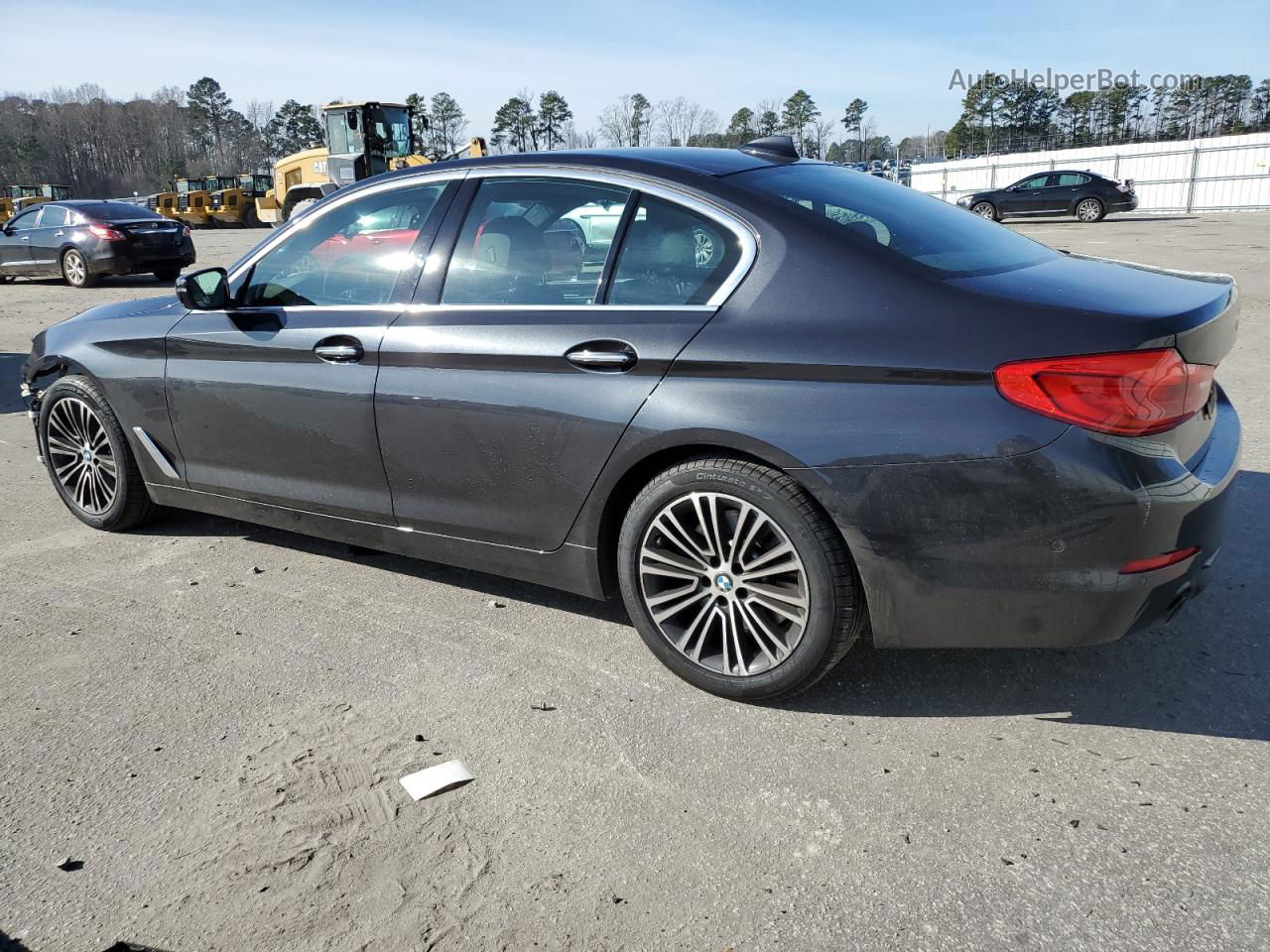 2017 Bmw 530 I Black vin: WBAJA5C33HWA35127