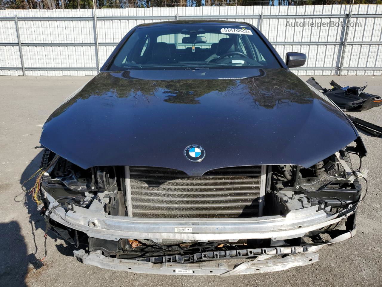 2017 Bmw 530 I Black vin: WBAJA5C33HWA35127