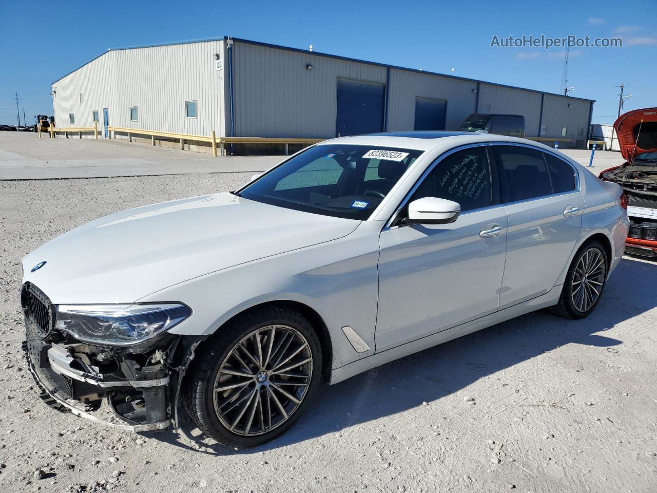 2017 Bmw 530 I Белый vin: WBAJA5C35HG455995