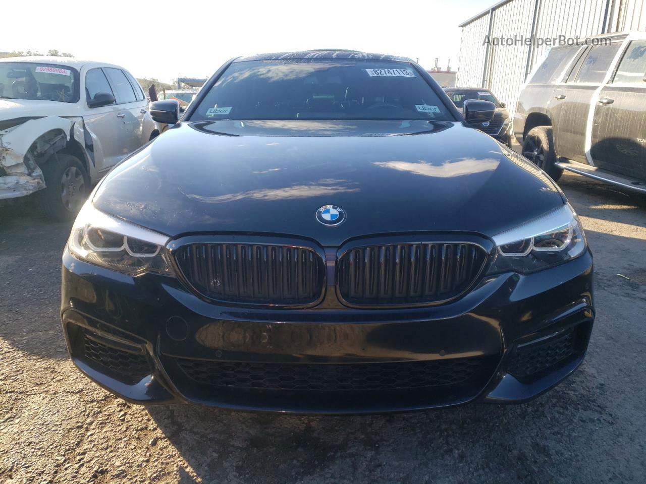 2017 Bmw 530 I Black vin: WBAJA5C35HG893769