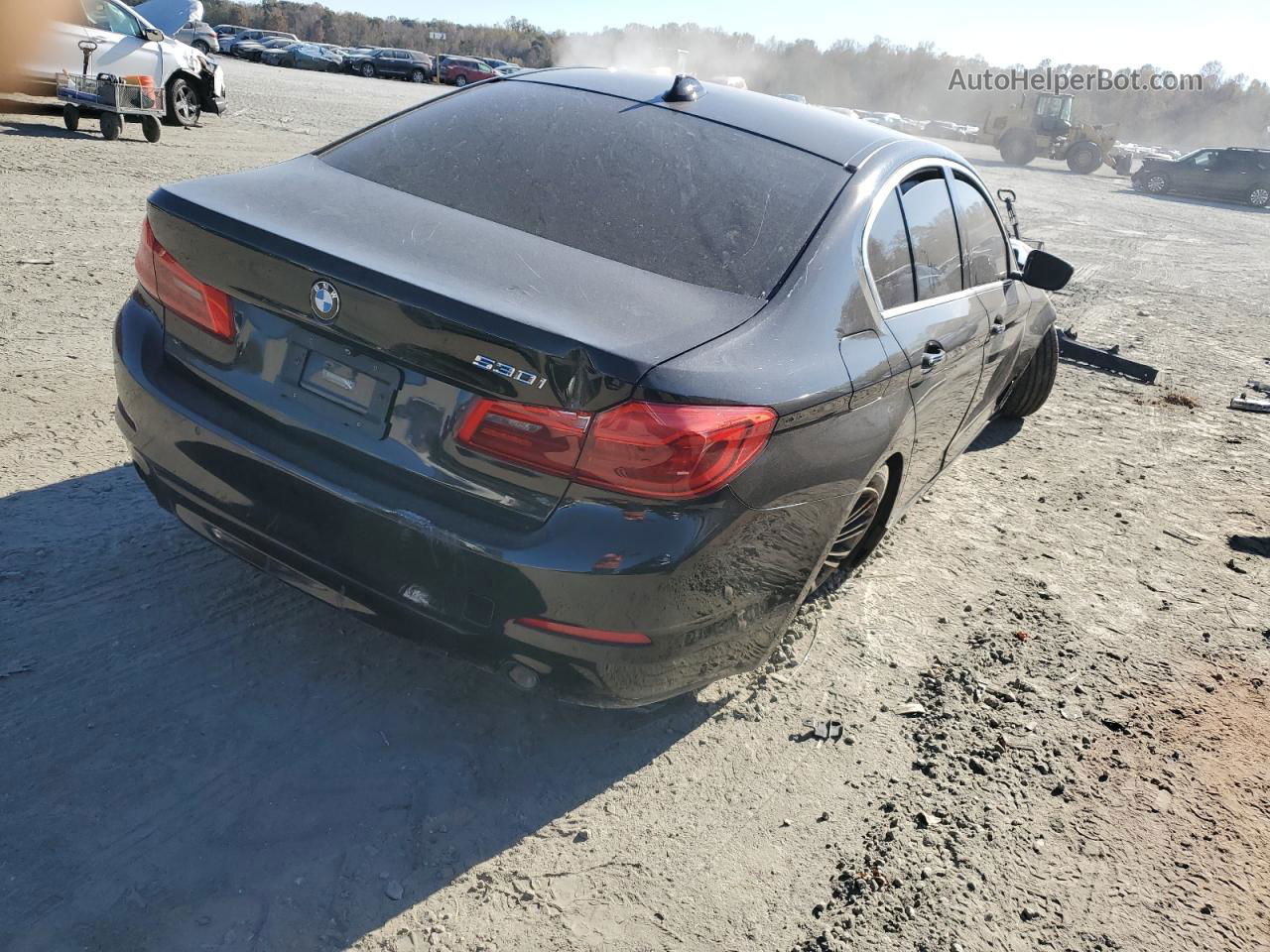 2017 Bmw 530 I Black vin: WBAJA5C36HWA35493