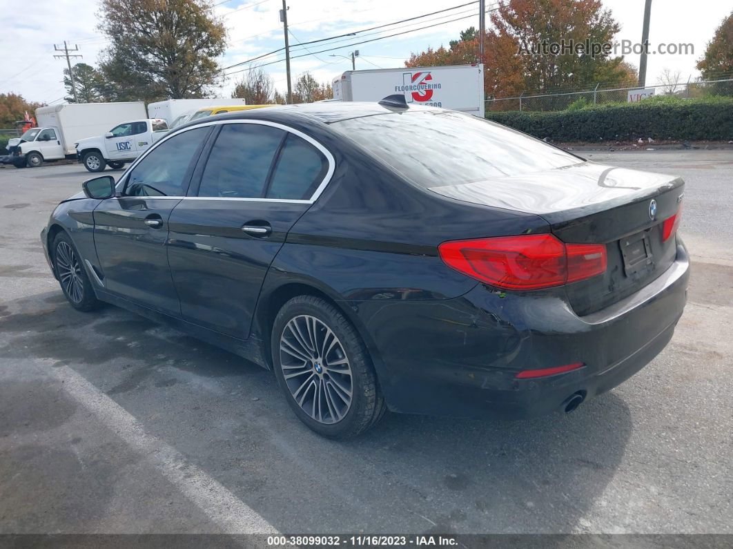 2017 Bmw 530i Black vin: WBAJA5C37HG895085