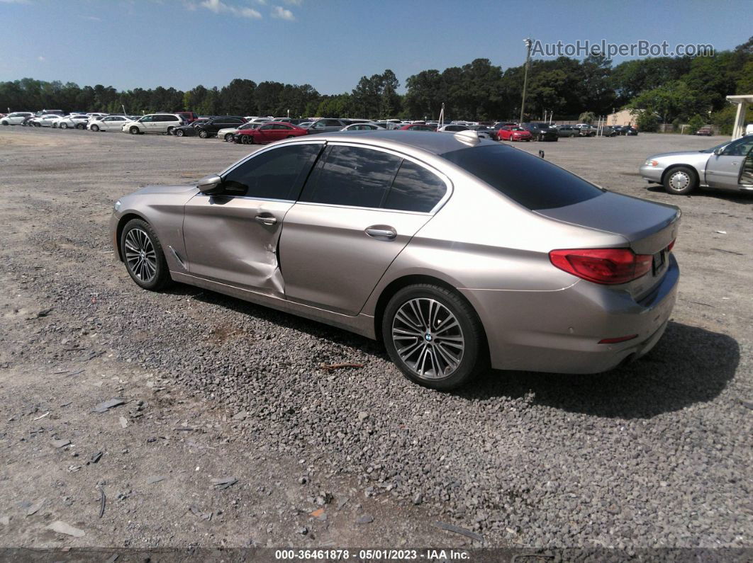 2017 Bmw 5 Series 530i Gray vin: WBAJA5C37HWA35079