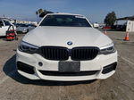 2017 Bmw 530 I White vin: WBAJA5C38HG894625