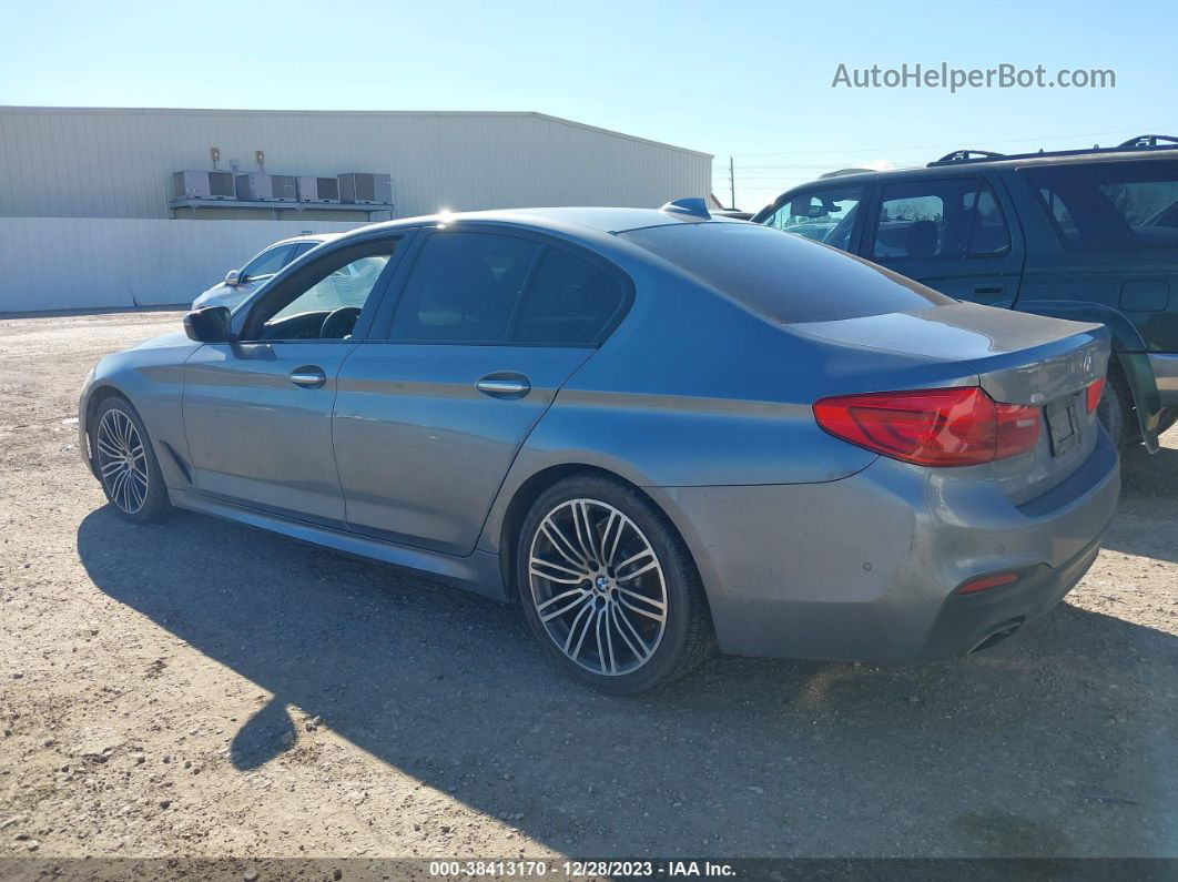 2017 Bmw 530i   Blue vin: WBAJA5C38HG895886