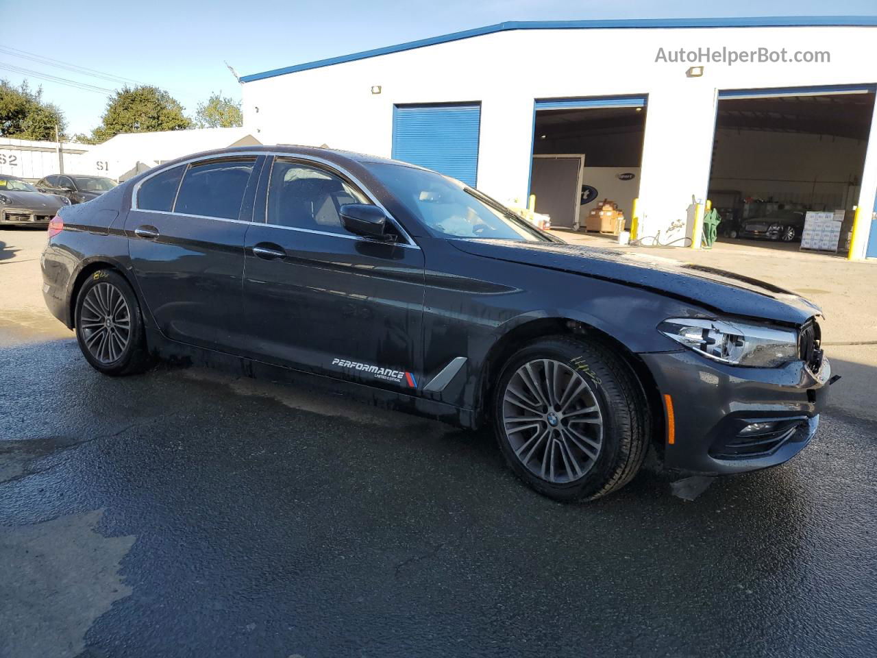 2017 Bmw 530 I Gray vin: WBAJA5C38HG896875