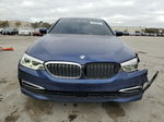 2019 Bmw 530 I Blue vin: WBAJA5C50KWW05638