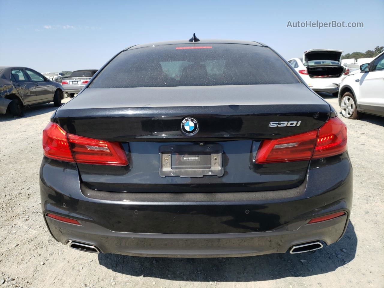 2019 Bmw 530 I Black vin: WBAJA5C50KWW11553