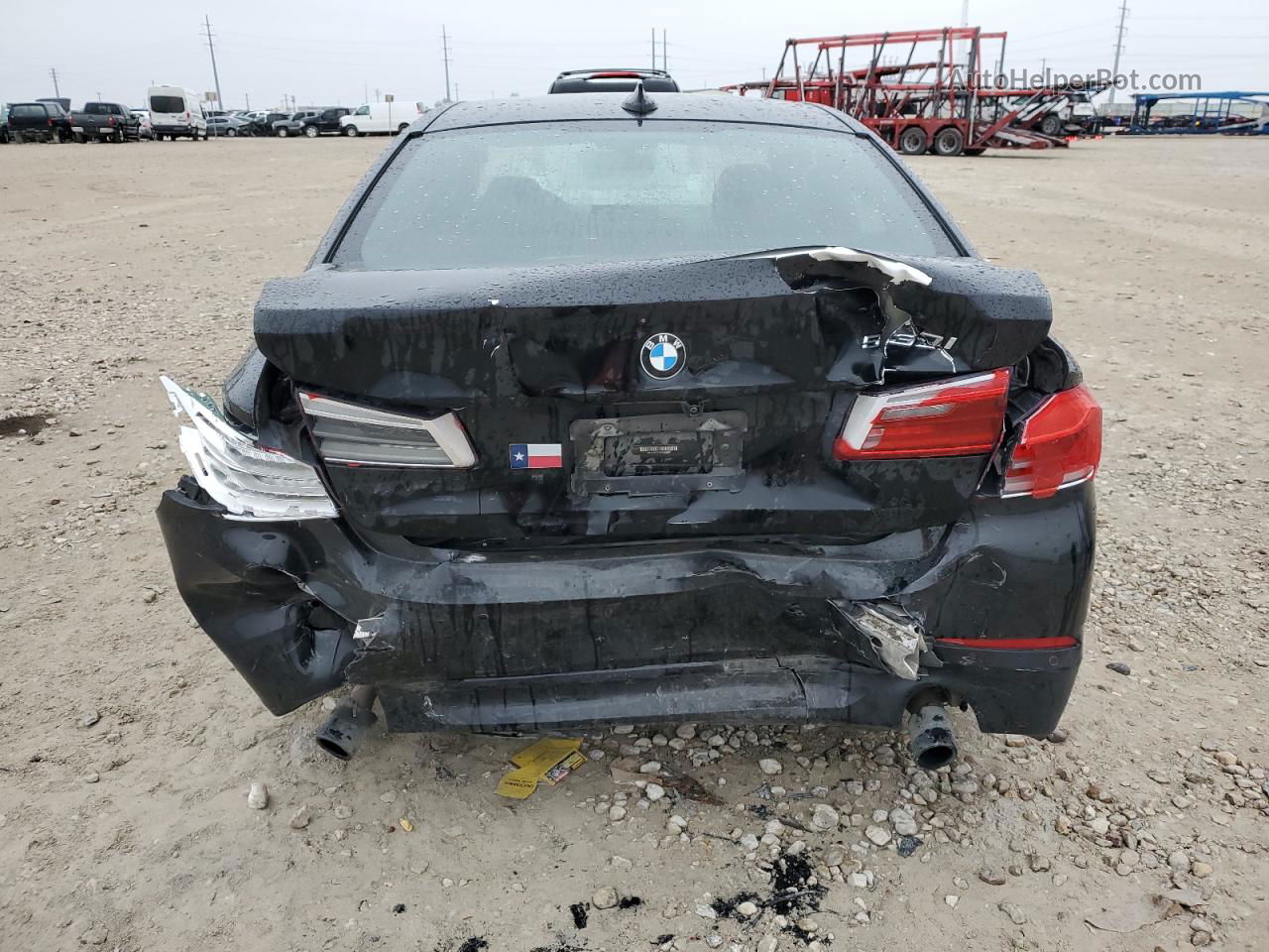 2019 Bmw 530 I Black vin: WBAJA5C50KWW20088