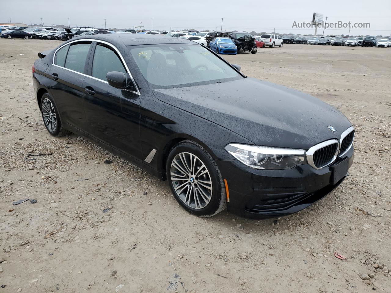 2019 Bmw 530 I Black vin: WBAJA5C50KWW20088