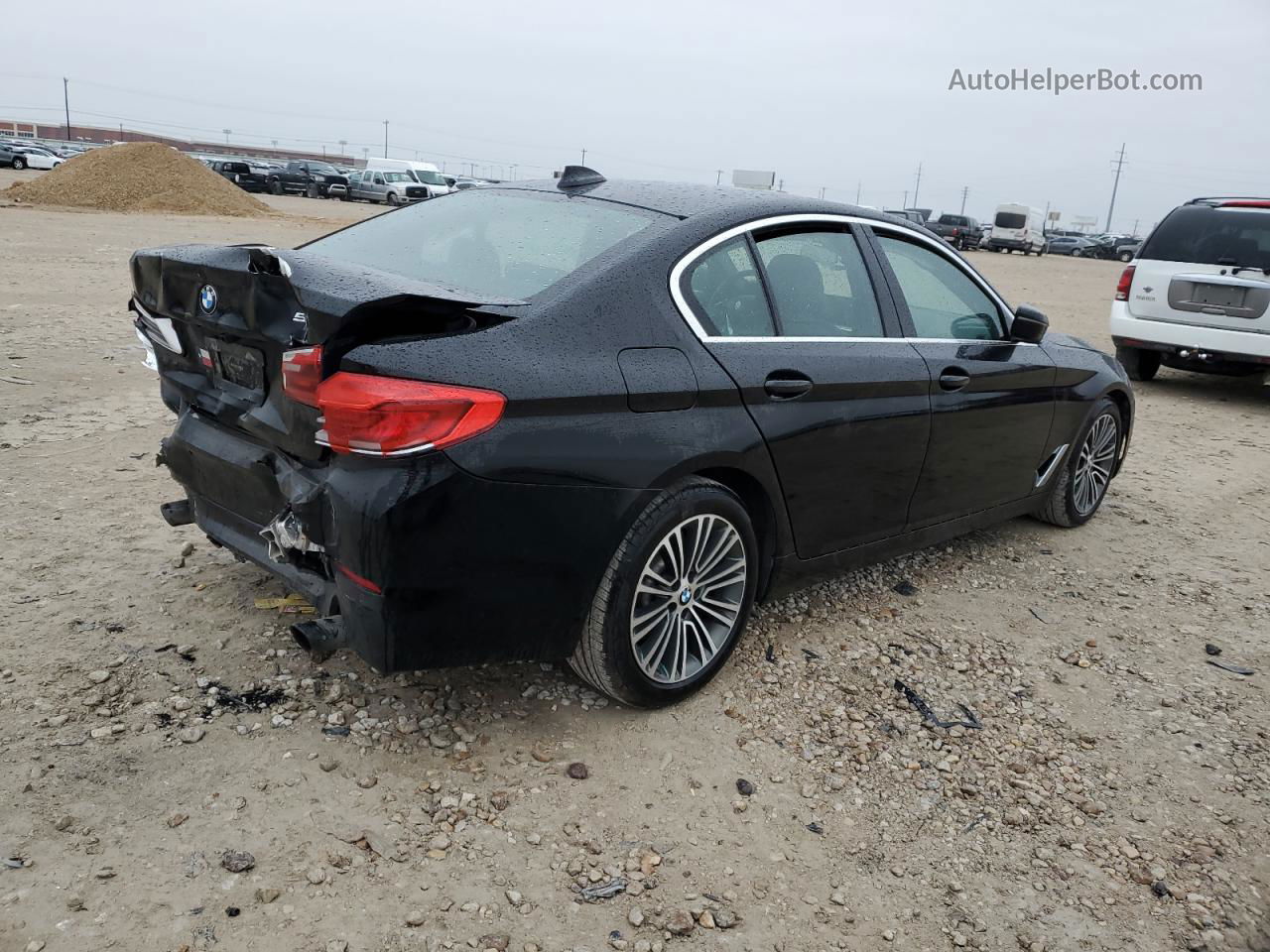 2019 Bmw 530 I Black vin: WBAJA5C50KWW20088