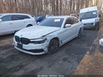 2019 Bmw 530i   White vin: WBAJA5C52KBX87284