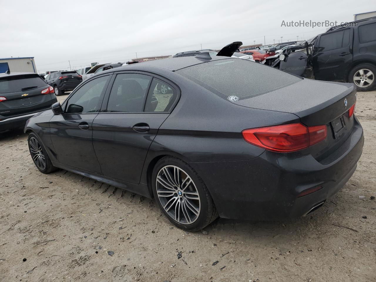 2019 Bmw 530 I Black vin: WBAJA5C52KWW11005