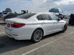 2018 Bmw 530 I White vin: WBAJA5C53JWA36267