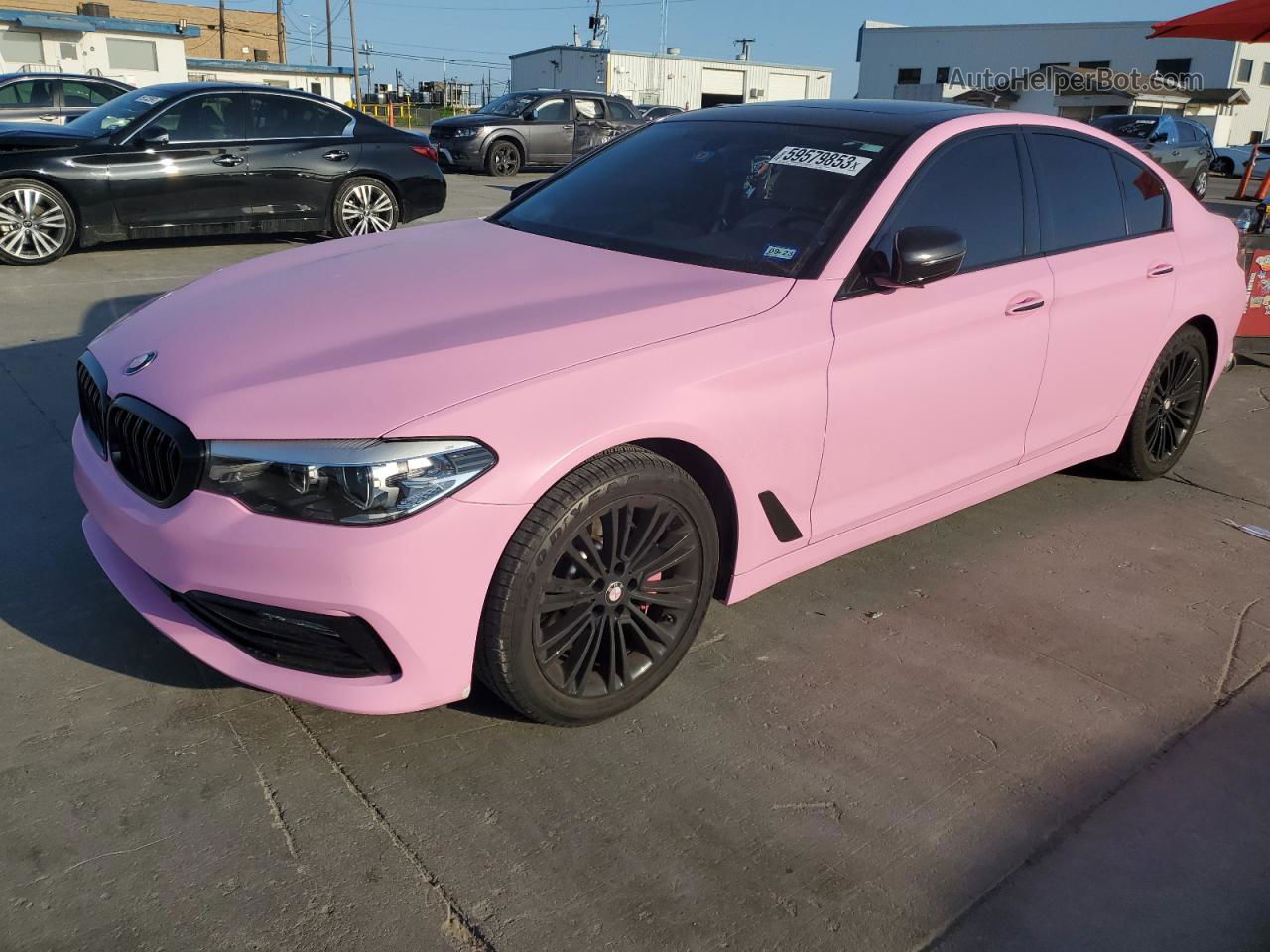 2018 Bmw 530 I Pink vin: WBAJA5C53JWA39332