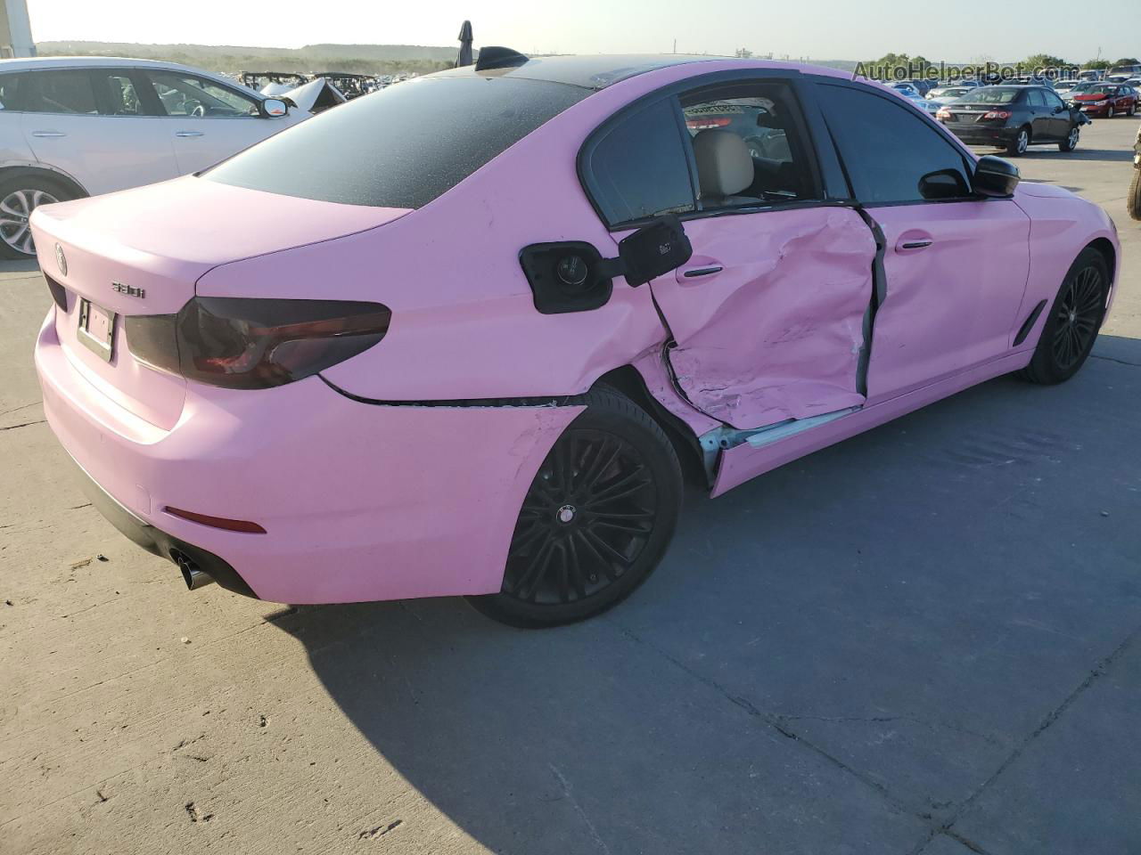 2018 Bmw 530 I Pink vin: WBAJA5C53JWA39332