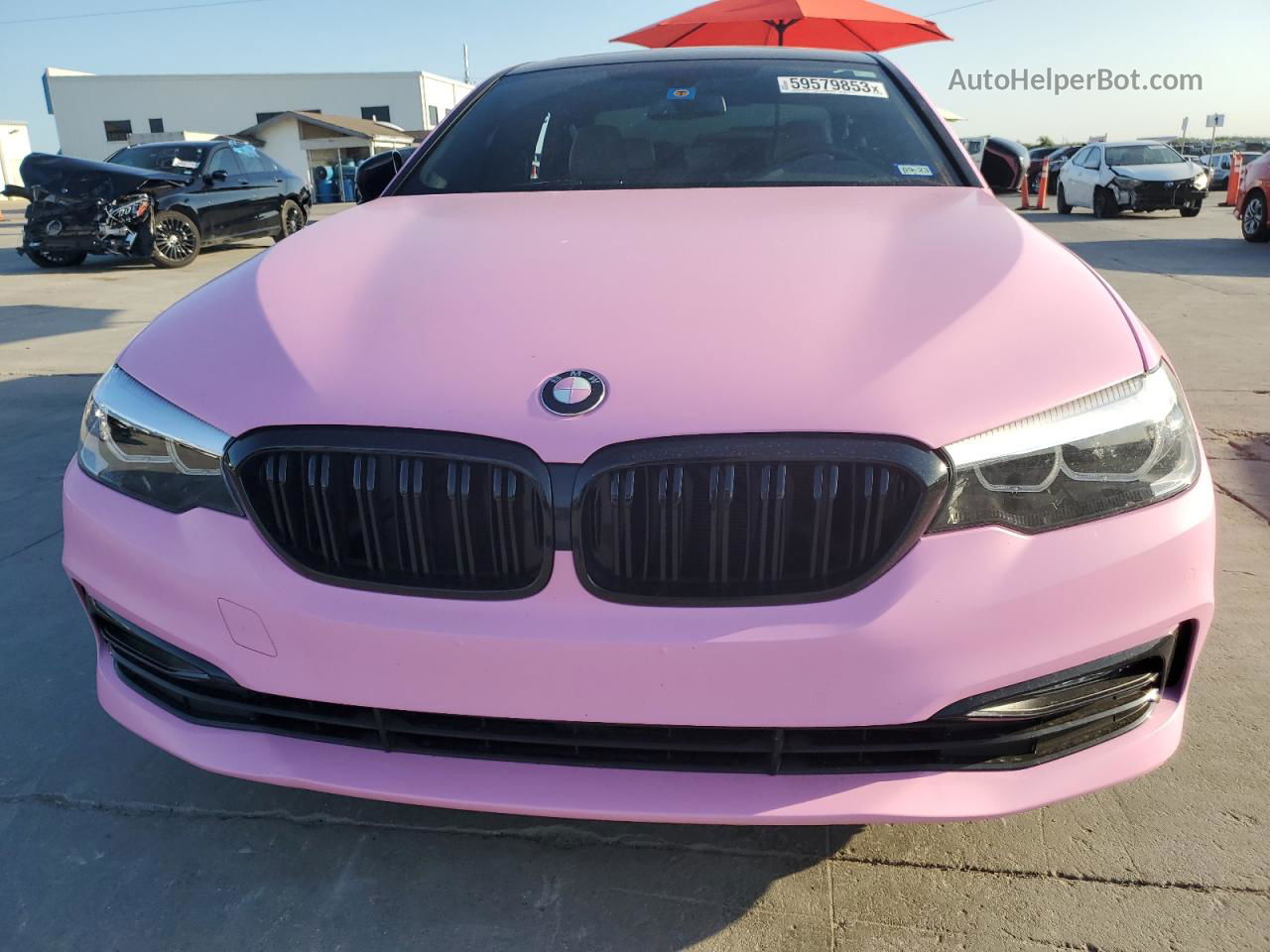 2018 Bmw 530 I Pink vin: WBAJA5C53JWA39332