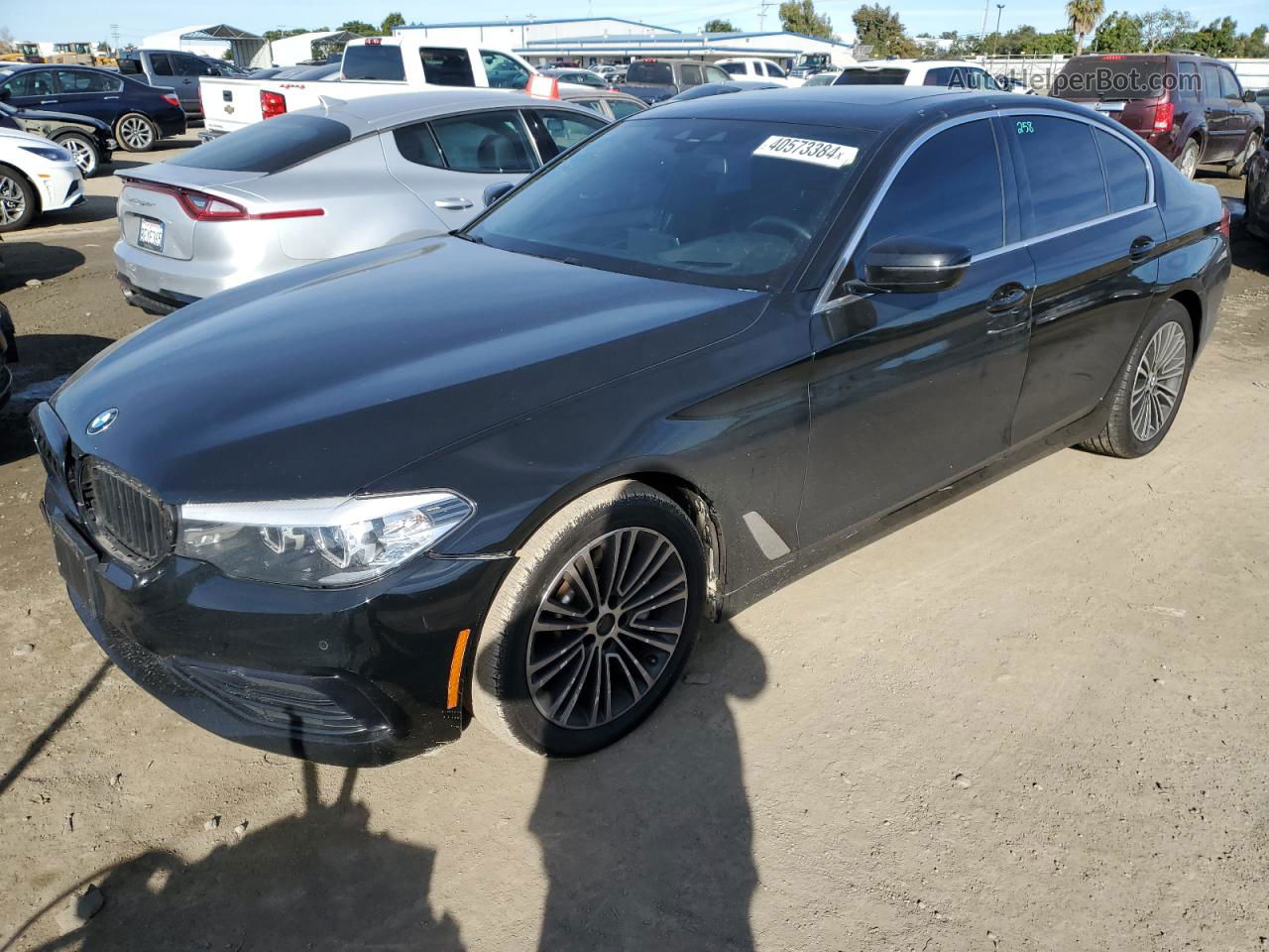 2019 Bmw 530 I Black vin: WBAJA5C53KG901134