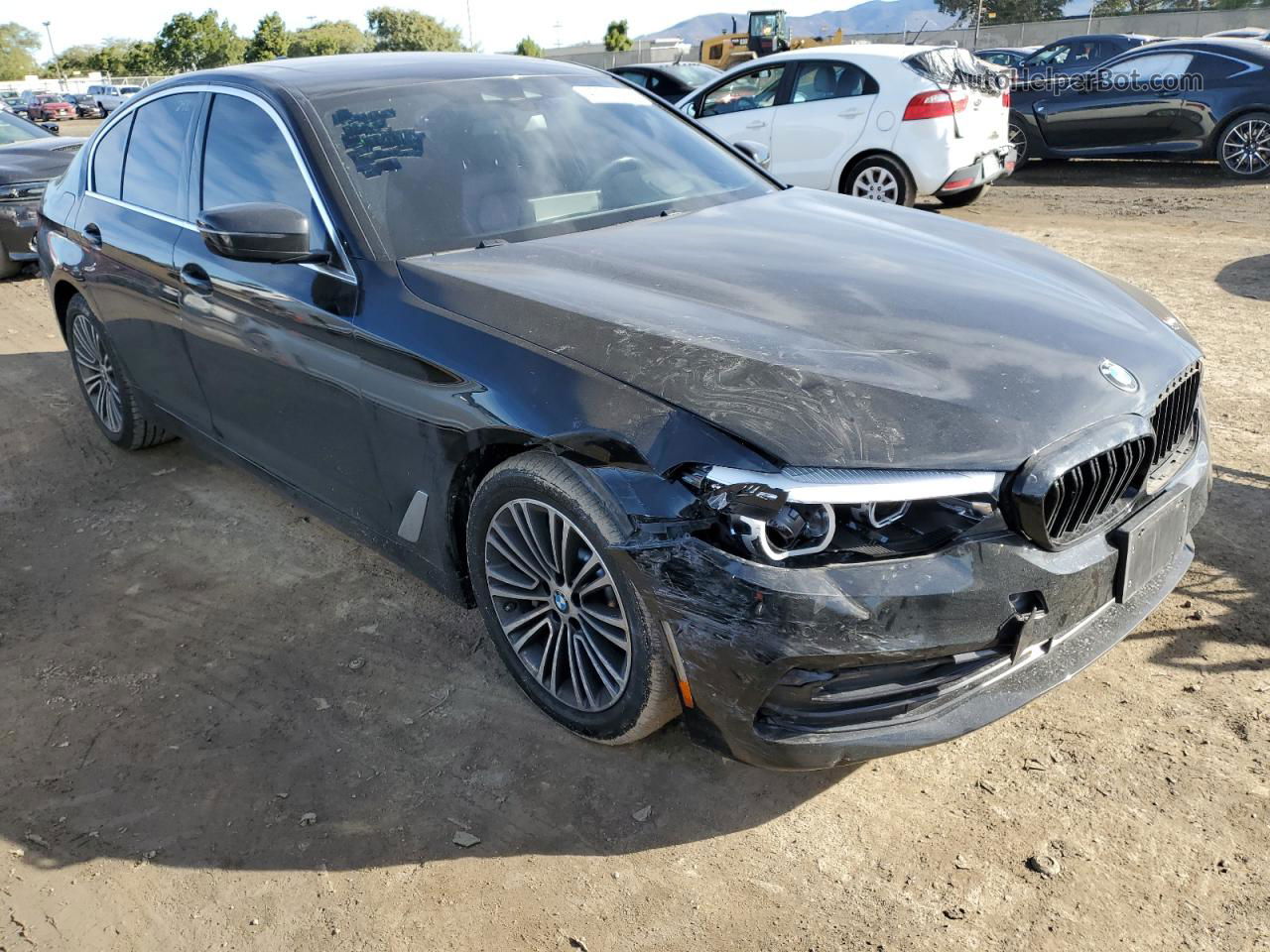 2019 Bmw 530 I Black vin: WBAJA5C53KG901134