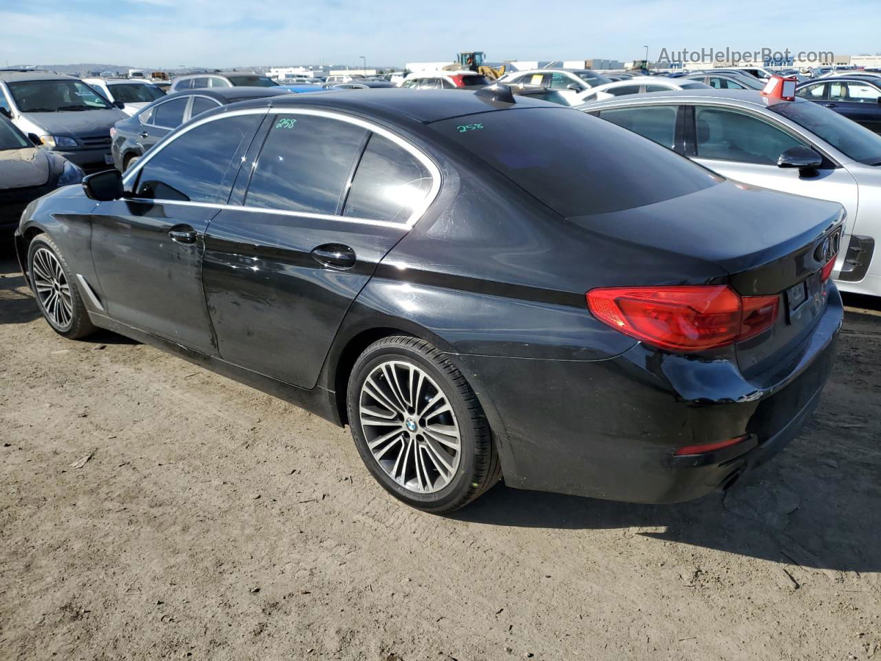 2019 Bmw 530 I Black vin: WBAJA5C53KG901134