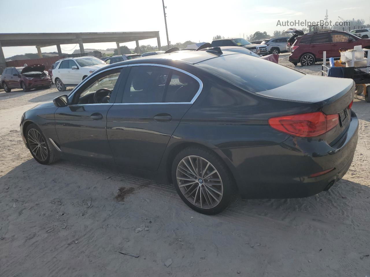 2019 Bmw 530 I Black vin: WBAJA5C53KWW06007