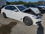 2018 Bmw 530 I White vin: WBAJA5C54JG898257