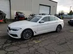 2018 Bmw 530 I White vin: WBAJA5C54JWA37167