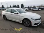 2018 Bmw 530 I White vin: WBAJA5C54JWA37167