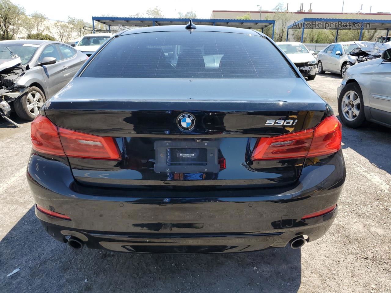 2018 Bmw 530 I Black vin: WBAJA5C54JWA37590