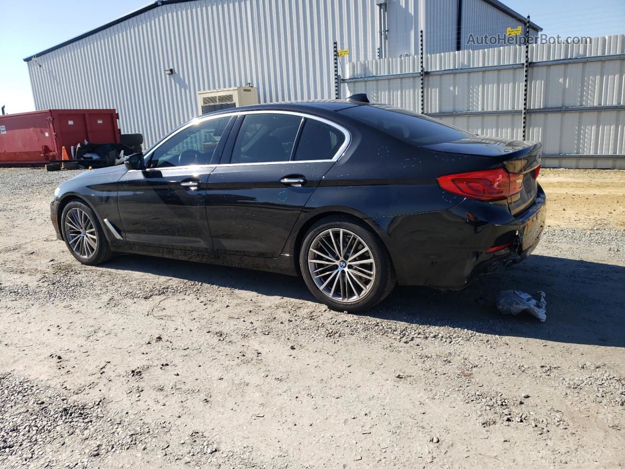 2018 Bmw 530 I Black vin: WBAJA5C55JG898929