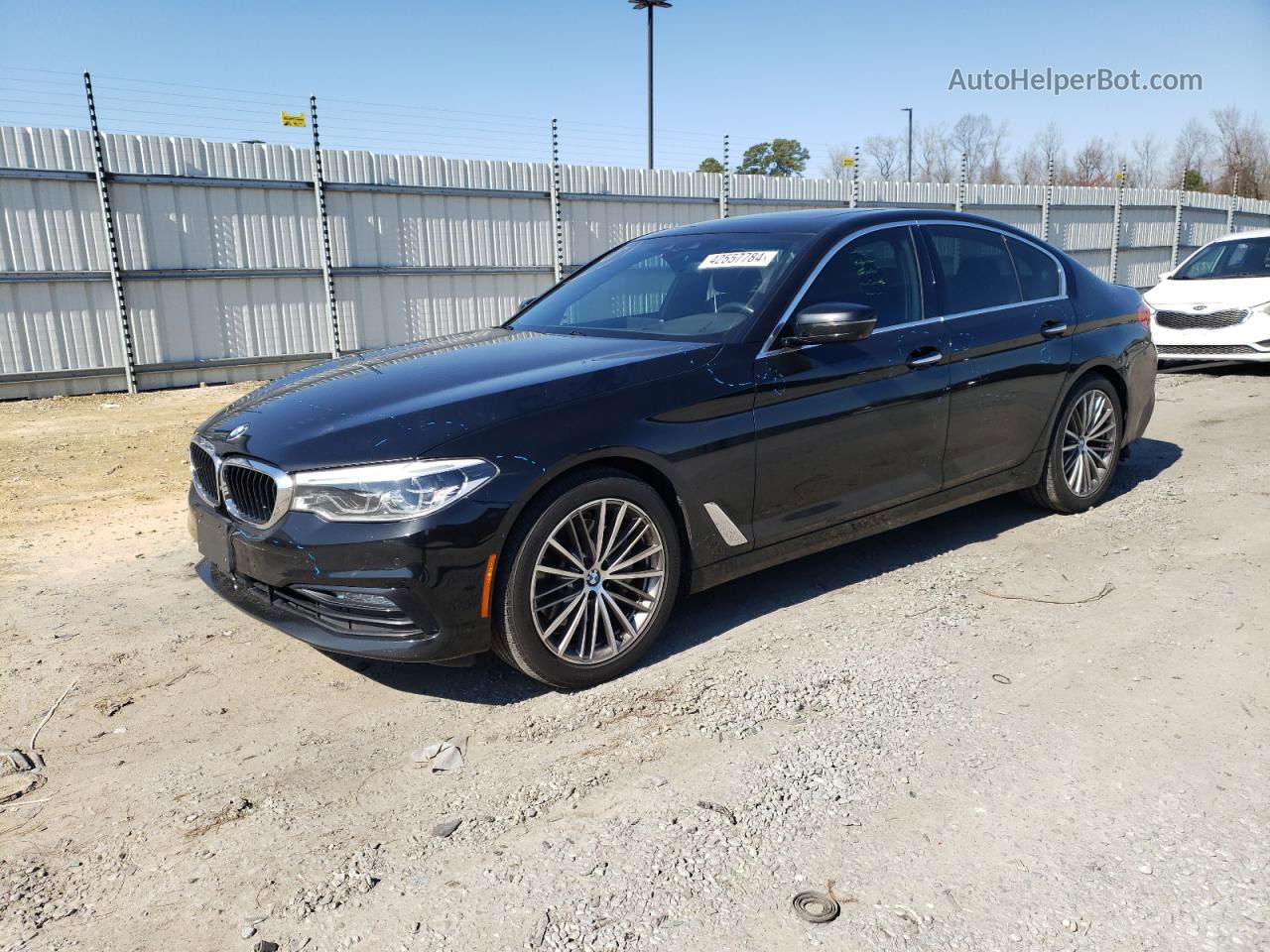 2018 Bmw 530 I Black vin: WBAJA5C55JG898929