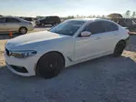 2018 Bmw 530 I White vin: WBAJA5C55JWA39123