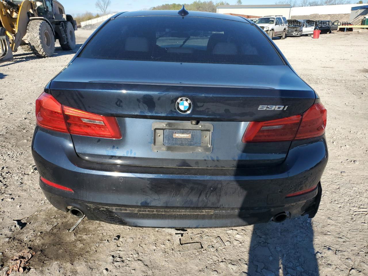 2018 Bmw 530 I Blue vin: WBAJA5C55JWA57041