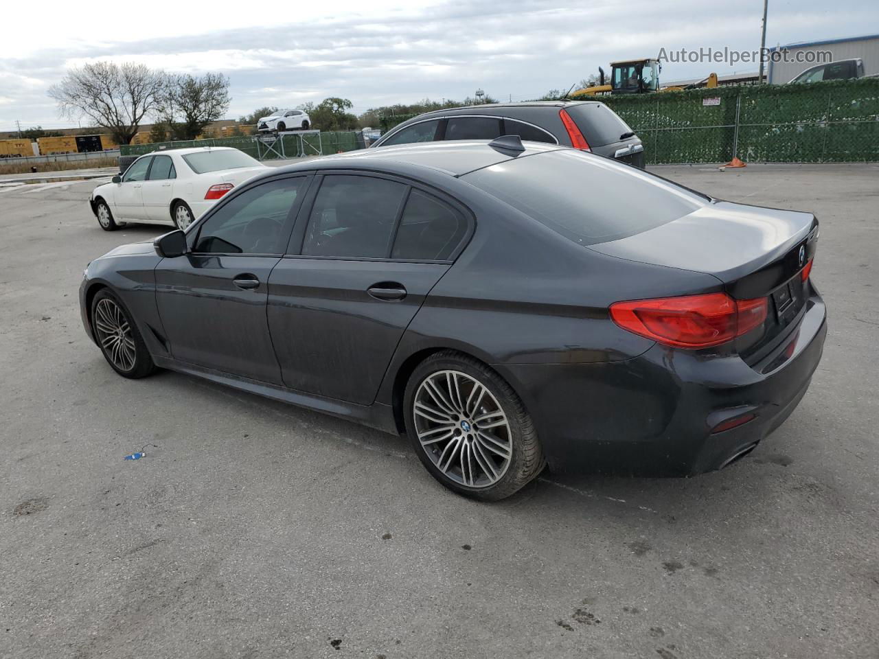 2019 Bmw 530 I Gray vin: WBAJA5C55KWW09801