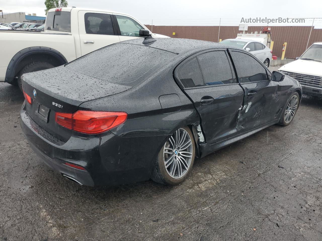 2019 Bmw 530 I Black vin: WBAJA5C56KWW13890