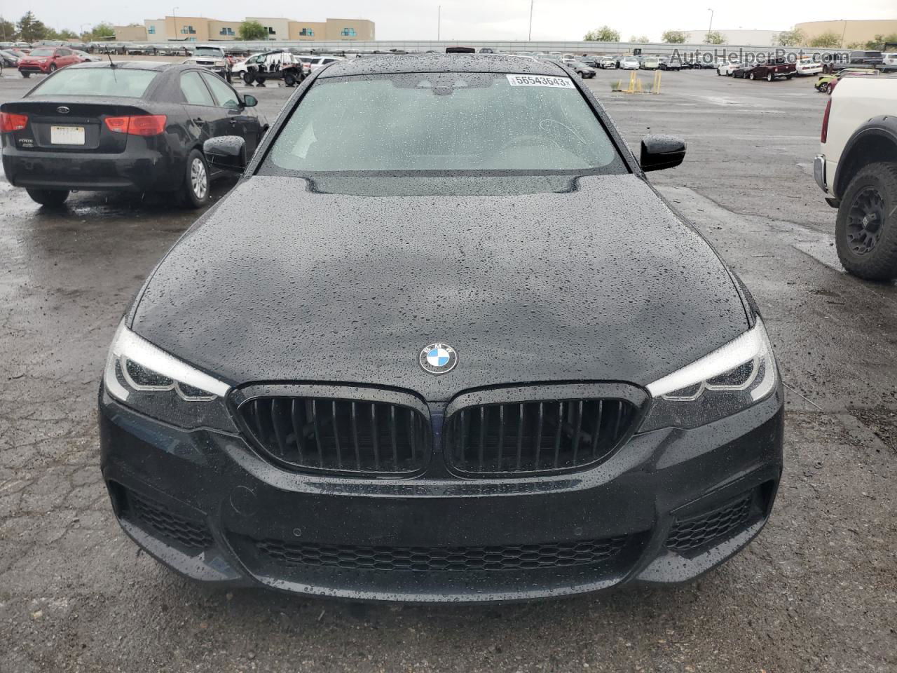 2019 Bmw 530 I Black vin: WBAJA5C56KWW13890