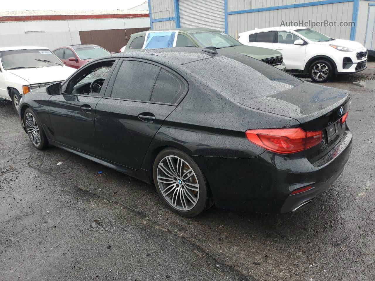 2019 Bmw 530 I Black vin: WBAJA5C56KWW13890