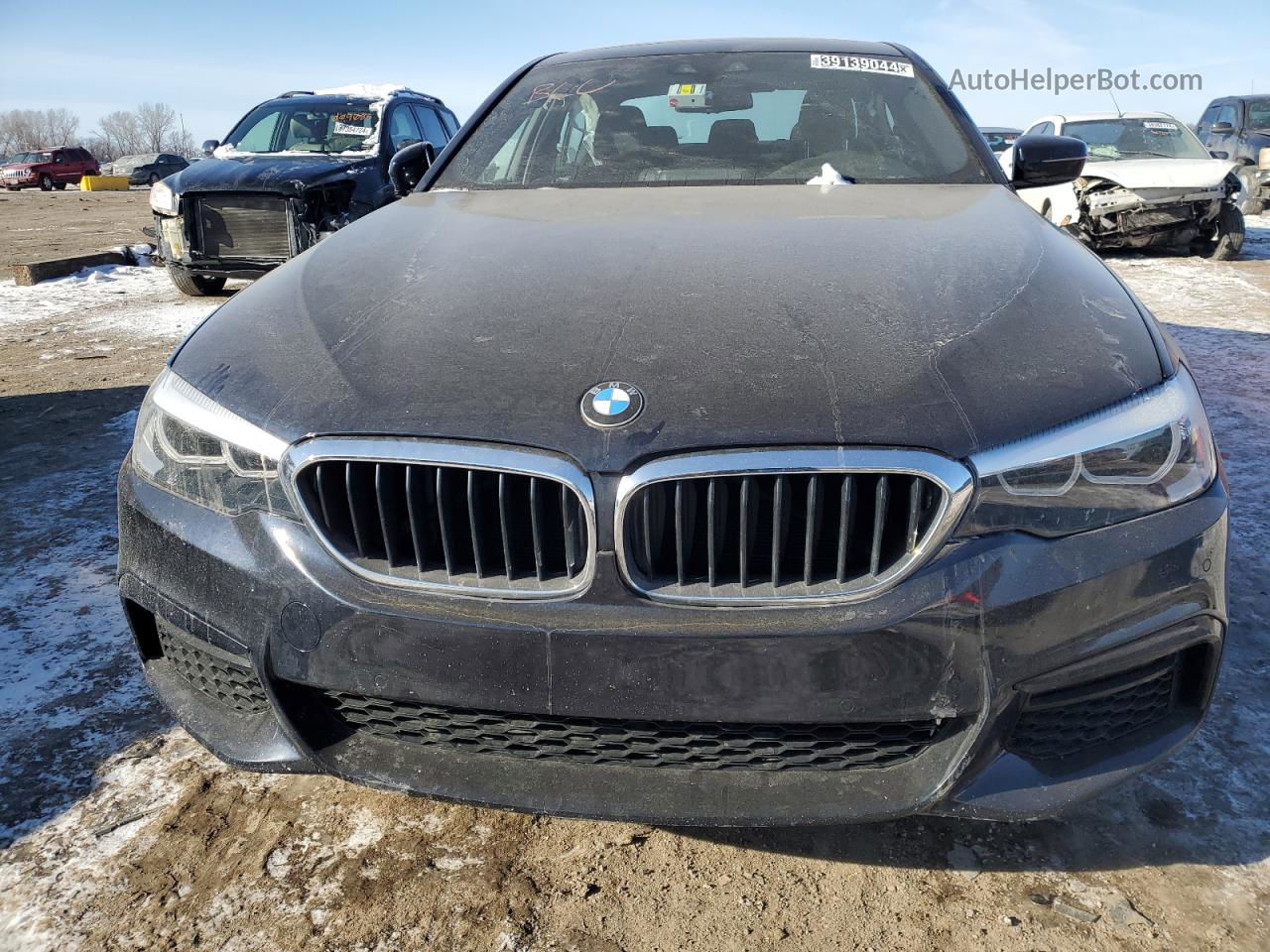 2019 Bmw 530 I Black vin: WBAJA5C57KBX86339