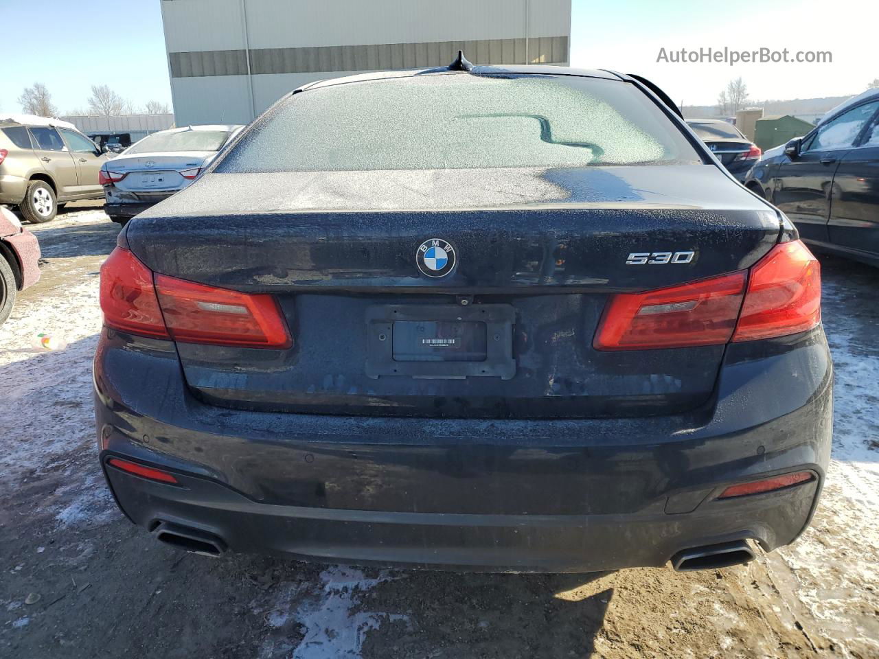 2019 Bmw 530 I Black vin: WBAJA5C57KBX86339