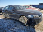 2019 Bmw 530 I Черный vin: WBAJA5C57KBX86339