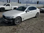 2018 Bmw 530 I White vin: WBAJA5C58JWA38449