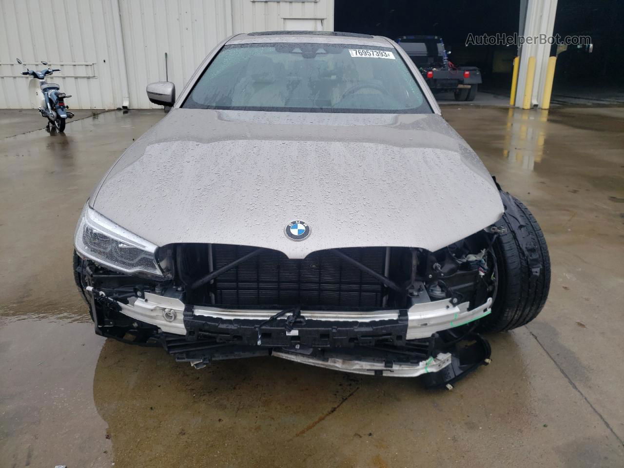 2019 Bmw 530 I Gold vin: WBAJA5C58KWW02695