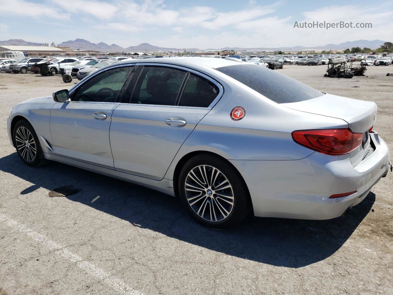 2019 Bmw 530 I Silver vin: WBAJA5C58KWW05905