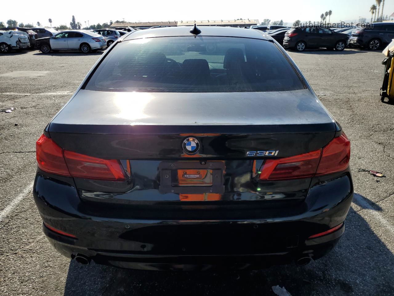 2018 Bmw 530 I Black vin: WBAJA5C59JWA36208